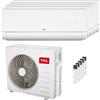 TCL Condizionatore TCL VoxIN P9 penta split 9000+9000+9000+9000+12000 BTU inverter A++ wifi unità esterna 12.2 kW MT4250/SN09P9S1_4/SN12P9S1_1