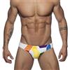 NUJOLI Slip bikini da uomo, sexy, a vita bassa, con coulisse regolabile