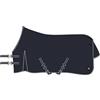 Imperial Riding IRHBasic - Coperta per esterni, 200 g, senza collo, coperta per esterni, materiale resistente alle intemperie, piega, poliestere 600D, cinghie incrociate, corda per coda e gambe, blu