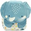 SASSI JUNIOR Zaino Mini A5 Elefante Chewy per Bambini - Sassi Junior