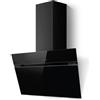 Elica Cappa aspirante a parete STRIPE NO DRIP BL/A/90 PRF0211307 finitura nero da 90 cm