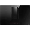 Elica Piano cottura a induzione con cappa integrata NIKOLATESLA ALPHA B SL BL/A/78 PRF0216347 finitura nero da 78 cm