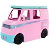 MATTEL - Barbie Dream Land Road Trip Camper Playset Camper con 20 Accessori 3+ Anni