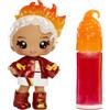 MGA ENTERTAINMENT - Yummiland Lip Gloss Doll Amber Cinnamon Serie 2 con Kit Crea Lucidalabbra 4+ Anni