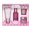 IDC INSTITUTE - Cofanetto Regalo Bagno e Corpo Scented Bath Rosé 4 Pezzi