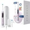 Oral-B iO Series 9N Rose Quartz JAS22 | Include 2 testine di testina, custodia da viaggio di ricarica, vincitore del test CHIP (11/25), spazzolino elettrico con 7