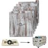 RM Wood Dividers Whitewash VINYL NUOVO