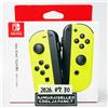 Nintendo Switch Controller Joy-Con (L) / (R) Giallo Neon Giappone NUOVO