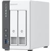 QNAP TS-216G NAS Server 2-Bay Bianco 4 GB RAM 4 Core 2,00 GHz