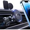 Miracase Supporto magnetico per telefono da auto, non blocca mai, supporto universale per telefono da auto, con forti magneti, supporto per telefono cellulare con clip per presa d'aria per iPhone e