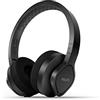 Philips A4216BK/00 On-Ear Cuffie Sportive Wireless, Driver 40 mm, 35 Ore di Riproduzione/On Ear, Protezione IP55, Cuscinetti Rinfrescanti e Lavabili, Nero, One Size, Nuova Versione, Go Sports