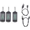 Chitarra Wireless con Trasmettitore Ricaricabile Ricevitore per Suono for di