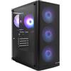 Asus PC Gaming Asus Level GO E01 Ryzen 5 5500 RTX 5050 16GB 1TB SSD Nero