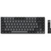 Merkloos Tastiera meccanica - 75% - Wireless - Retroilluminata - Grigio e nero - Layout US QWERTY