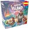 Asmodee Survive The Island - Gioco da tavolo di sopravvivenza per famiglia | Fuga con i tesori, a partire da 8 anni, da 2 a 5 giocatori, 45 minuti per partita, spagnolo