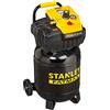 Stanley Compressore d'aria TAB 200/10/30VW FM, 10 bar, 30 l, 180 l/min, senza olio, con manico e ruote, colore nero