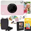 KODAK Pacchetto Deluxe per Fotocamera istantanea Printomatic (Rosa) + Carta Zink (20 Fogli) + Custodia Deluxe + Album Fotografico + cornici appendibili + Comoda Tracolla