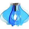 Vesta CANDELABRO PICCOLO IRIDE BLU IN CRISTALLO ACRILICO