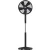 BLACK+DECKER - Ventilatore BXEFP51E | 55W | 3 Velocità | 3 Modalità: Naturale, Brezza, Notte | Altezza Regolabile 113-137cm | Funzione Oscillante | Schermo LED | Basso Consumo Energetico | Silenzioso