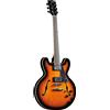 Eko FUSION SUNBURST Chitarra semiacustica 22T con 2 pickup humbucker, Sunburst