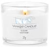 Yankee Candle Clean Cotton - Votive Candela Mini, 37g