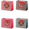 Ad Trend Borsa Regalo Natalizia in Carta Assortita 23x10xH18 cm 1 Pz - Sacchetto per Confezioni Regalo di Natale