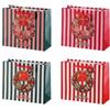 Ad Trend Borsa Regalo Natalizia in Carta Assortita 31x12xH26 cm 1 Pz - Sacchetto per Confezioni Regalo di Natale