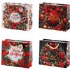 Ad Trend Borsa Regalo Natalizia in Carta Assortita 31x12xH26 cm 1 Pz - Sacchetto per Confezioni Regalo di Natale