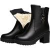 Viunychn Stivaletti Donna Invernali Con Pelo Interno Stivali Cerniera Laterale Scarponcini Suola Antiscivolo Robusta Scarpe Comode Calde Con Suola Spessa Per Autunno Inverno Anfibi Corti Platform Imbottiti