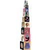 Vilac - Cubi coprenti Arcobaleno Andy Westface, 7400, Multicolore