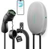 WISSENERGY Wallbox 7,4kW Tipo 2 con App Controllo, Stazione di Ricarica per Veicoli Elettrici, Supporta la Connettività Standard Bluetooth, Caricatore Monofase IEC 62196-2, Cavo 32A 6M
