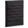 Audi collection Audi Sport portadocumenti auto in pelle RFID, nero e rosso | Tre scomparti per carte e tasca in rete da circa 7,5 × 11 cm