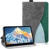 Toyarion Custodia per iPad Pro 12,9 Pollici (2022/2021/2020/2018), Verde | Borsa Frontale, Auto Svegliati/Sonno, Pelle PU Ultrasottile e TPU Flessibile, Antigraffio Protettiva, con Fessure Carte