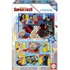 Educa - Puzzle di cartone con 100 pezzi per bambini | DC League of Super-Pets. Misura: 40 x 28 cm. A partire dai 8 anni (19484)