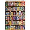 Educa - Genuine Puzzles. Lattine di Soda. Puzzle per Adulti. 1500 pezzi. Misura: 60 x 85 cm. Include colla fix puzzle. Da 14 anni (14446)