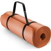 TRESKO® Tappetino per Yoga 185 x 60 cm e 190 x 100 cm Pilates Tappeto Ginnastica Fitness Aerobica NBR