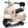 Mondial Toys Moto Elettrica Scooter per Bambini Mini Vespa GTS Piaggio 6V con