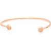 DODO Bracciale rigido in oro rosa 9kt pepita dodo 16,5 cm
