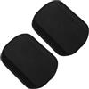 Homoyoyo 2 Pezzi Paracalli per Barra da Trazione in Neoprene Nero | Rivestimento Testurizzato, Comfort per Mani, Adatti a Superfici per Allenamento e Spazi Condivisi