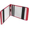 LALAFINA Porta Segnapunti Golf in PU Nero, Elegante per Campo e Punteggi | Ritenzione Elastica delle Schede, Facile da Usare, Stile Semplice e Chic, per Note Yardage e Scorecard