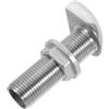 HEMOTON Sfiato Barca in Acciaio Inox, Uscita 1/2 Pollice | Design Semicircolare Lucidato, Profilo Basso e Superficie Liscia, per Linee Serbatoio e Cabine