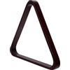 Cabilock Telaio Triangolare da Biliardo in Legno Nero per Palle Ordinate | Rastrelliera Semplice e Classica, Bordi Arrotondati e Finitura Liscia, per Tavolo da Gioco e Tornei