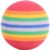 JUMPLAWN 10 Pezzi Palla da Allenamento da Golf in Spugna, Design Arcobaleno | Pratica Silenziosa, per Tiri di Avvicinamento, Uso Interno e Giardino, Visibilità Elevata Colore Casuale