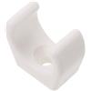 CLISPEED Clip di Fissaggio in Nailon per Barca, Tubo 1 Pollice Bianco | Resistente AI Raggi UV, Installazione Semplice, per Linee Carburante e Tubi Ventilazione in Ambienti Marini