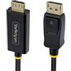 StarTech Cavo DisplayPort a HDMI 2m, 4K 60Hz, HDR, Presa Rinforzata HDMI | Compatibile con Lenovo, Dell e HP, Immagini in Alta Definizione