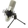 MICROFONO PROFESSIONALE A CONDENSATORE TM 80 PER REGISTRAZIONE HOME STUDIO VOCE