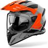 Airoh Casco Moto Adventure Airoh BANDIT TUNE Arancio Lucido