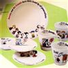 NESSUNA MARCA Snoopy Peanuts Trio Cafe Set Tazza Piatto Torta Personaggio Stoviglie Nuovo