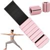 Relaxdays cavigliere/polsini pesi, set 2, peso/col | Pesi polso/caviglia, silicone, yoga