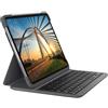 Logitech Slim Folio Pro - Tastiera e custodia folio - retroilluminata - Bluetooth - QWERTZ - Tedesco